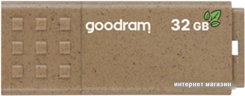 USB Flash GOODRAM UME3 Eco Friendly 32GB (коричневый)