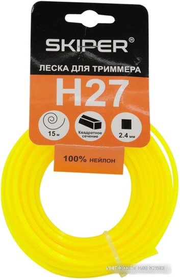 Леска для триммера Skiper H27
