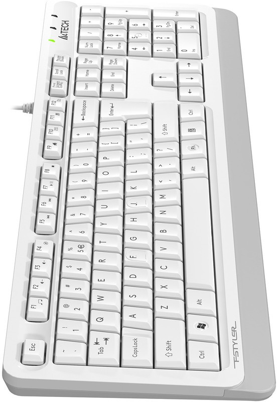 Клавиатура A4Tech Fstyler FKS10 (белый/серый)