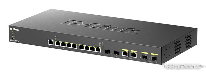 Управляемый коммутатор уровня 2+ D-Link DXS-1210-12TC/B1A