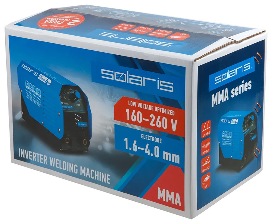 Сварочный инвертор Solaris MMA-200D
