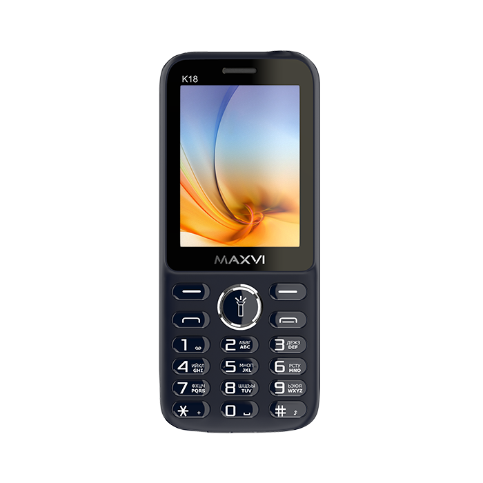 Мобильный телефон Maxvi K18 (синий)