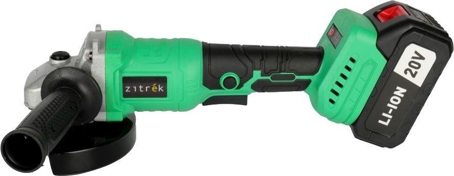 Угловая шлифмашина Zitrek ZKAG20-125 PRO 083-1078 (с 1-им АКБ, кейс)