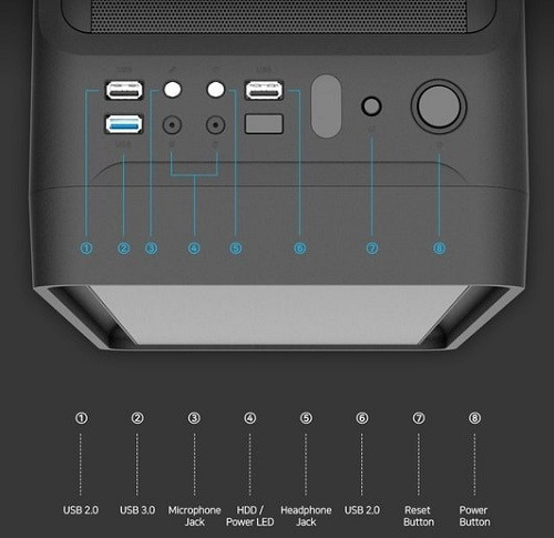Корпус Zalman M3