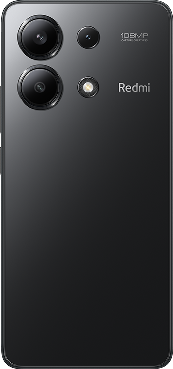 Смартфон Xiaomi Redmi Note 13 6GB/128GB без NFC международная версия (полуночный черный)