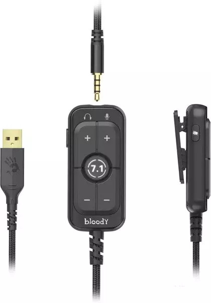 Наушники A4Tech Bloody M590i (черный/красный)