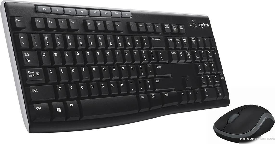 Клавиатура + мышь Logitech Wireless Combo MK270 920-004509
