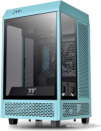 Корпус Thermaltake The Tower 100 Mini Turquoise CA-1R3-00SBWN-00