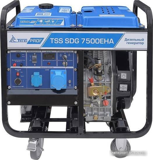 Дизельный генератор ТСС SDG 7500EHA