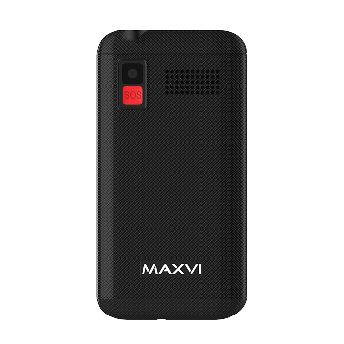 Кнопочный телефон Maxvi B200 (черный)