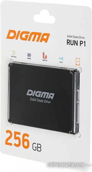 SSD Digma Run P1 256GB DGSR2256GP13T