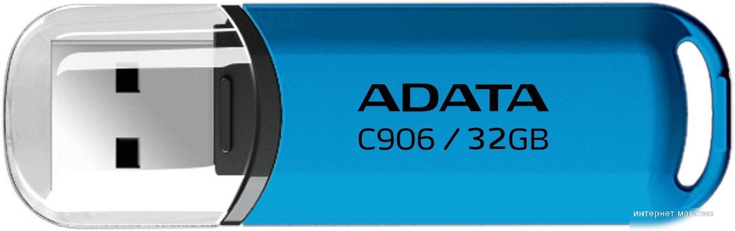 USB Flash ADATA C906 32GB (синий)