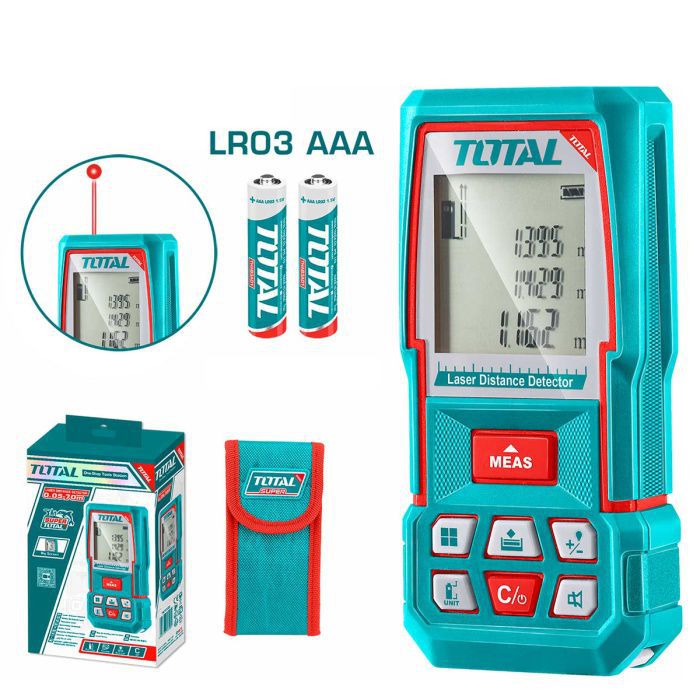 Лазерный дальномер Total TMT57026