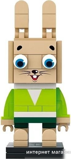 Конструктор Brick Labs Ну, погоди! Заяц AB-1102