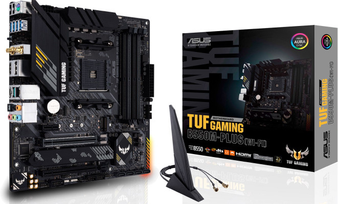 Материнская плата ASUS TUF Gaming B550M-Plus (Wi-Fi)