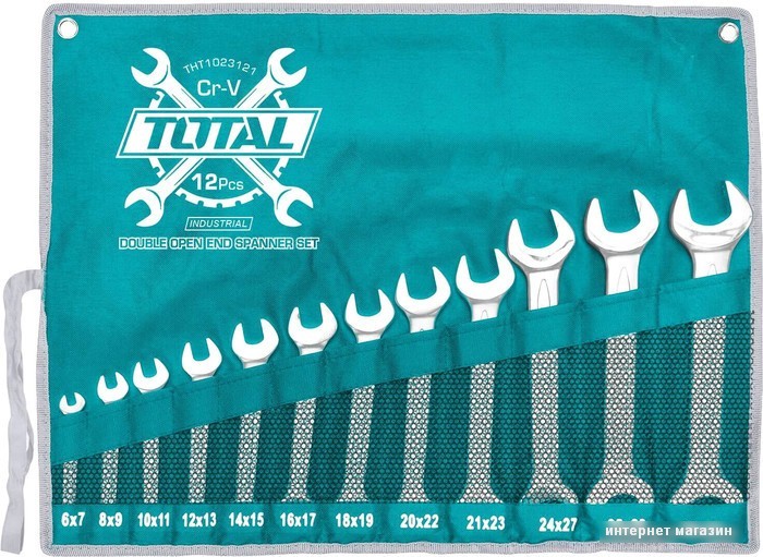 Набор ключей Total THT1023121 (12 предметов)