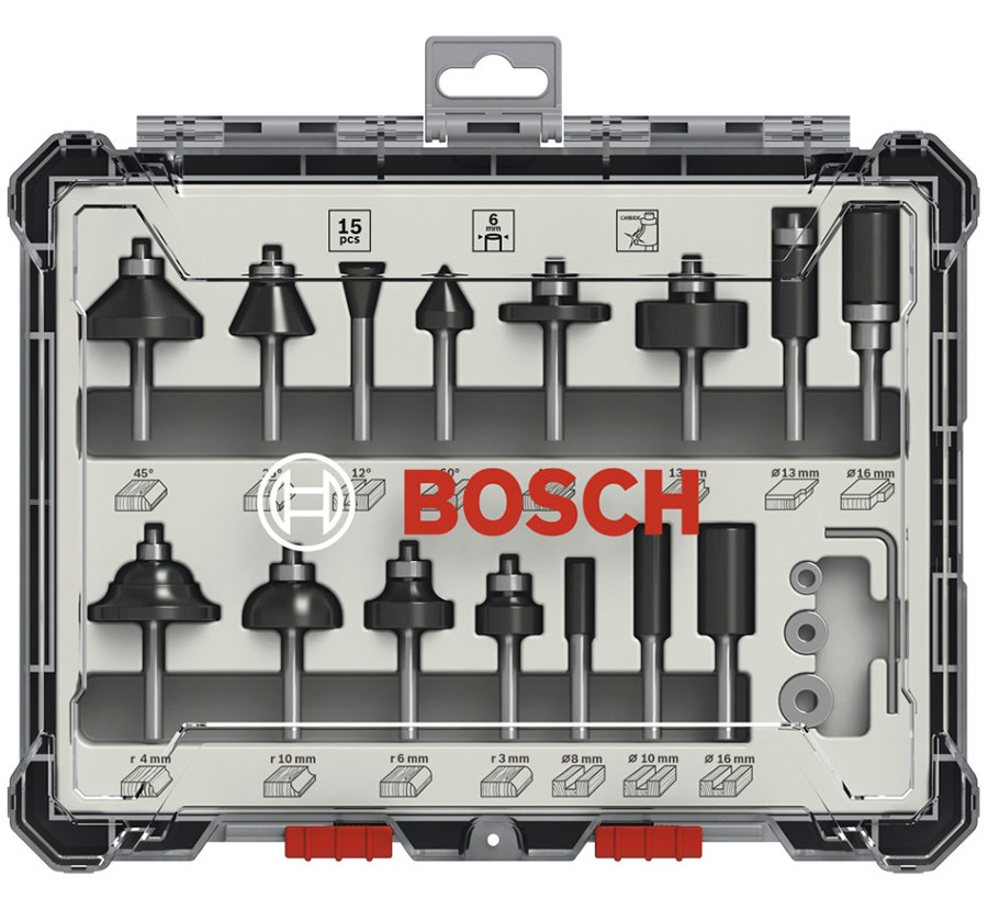 Набор фрез Bosch 2.607.017.471