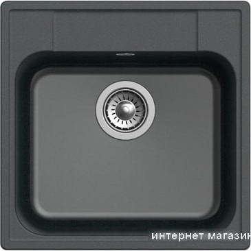 Кухонная мойка GranFest QUARZ GF-Z48 (черный)