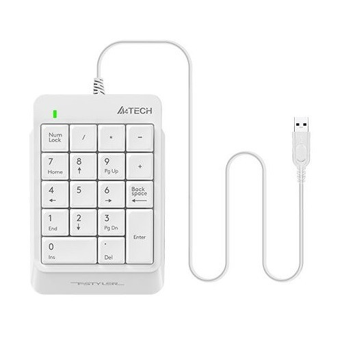 Цифровой блок A4Tech FK13P (белый)