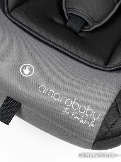 Детское автокресло Amarobaby Baby Comfort AB222008BC/11 (серый)
