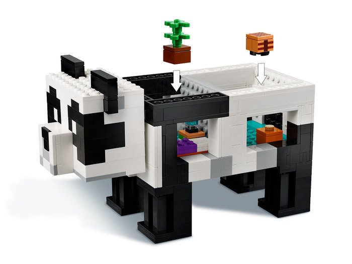 Конструктор LEGO Minecraft 21245 Дом Панды