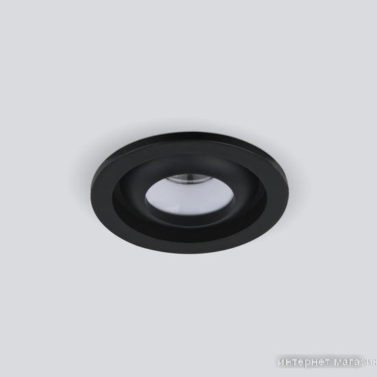 Точечный светильник Elektrostandard 25022/LED 5W 4200K BK (черный)