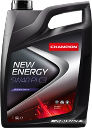 Моторное масло Champion New Energy PI C3 5W-40 5л