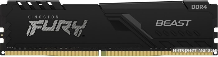 Оперативная память Kingston FURY Beast 4x4GB DDR4 PC4-21300 KF426C16BBK4/16