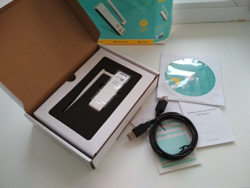 Беспроводной адаптер TP-Link TL-WN722N