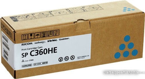Картридж Ricoh SP C360HE 408185 (циан)