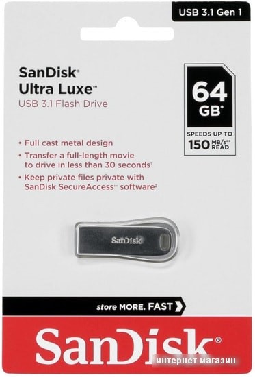 USB Flash SanDisk Ultra Luxe USB 3.1 64GB