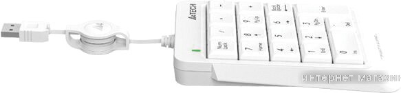 Цифровой блок A4Tech Fstyler FK13 (белый)