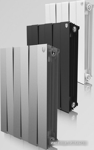 Биметаллический радиатор Royal Thermo PianoForte 500 Noir Sable (7 секций)
