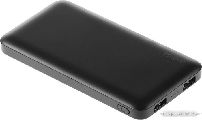 Внешний аккумулятор Solove 001M+ 10000mAh (черный)