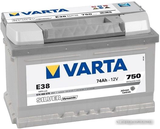 Автомобильный аккумулятор Varta Silver Dynamic E38 574 402 075 (74 А/ч)