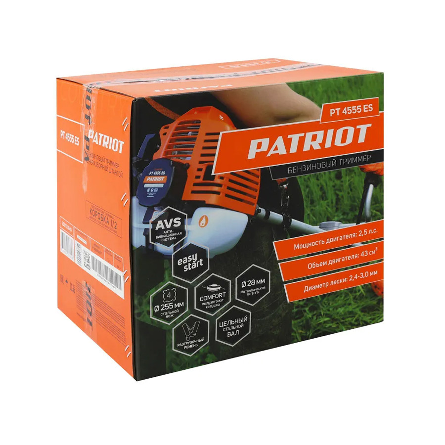 Триммер бензиновый Patriot PT 4555ES Country [250108045]