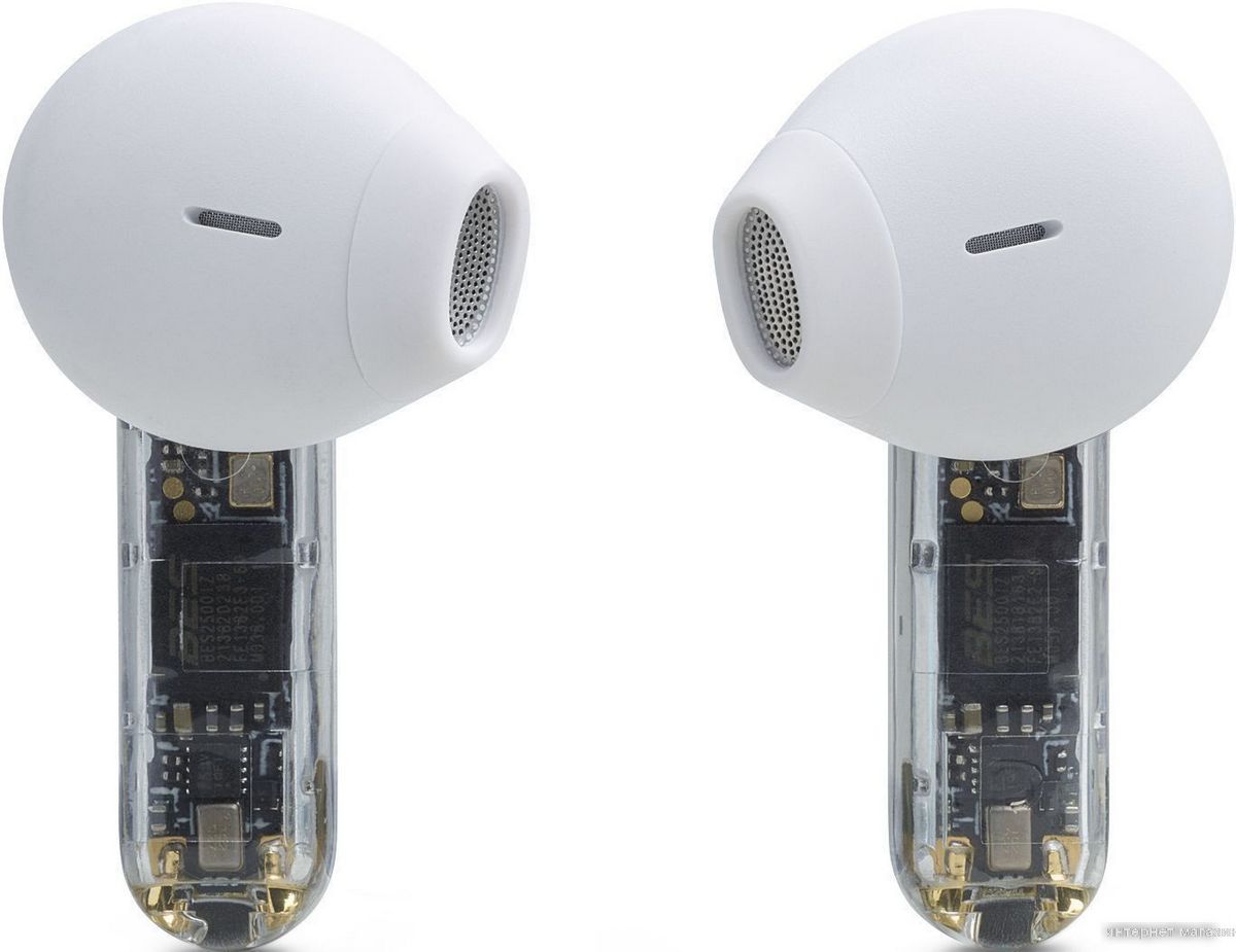 Наушники JBL Tune Flex Ghost (белый, китайская версия)