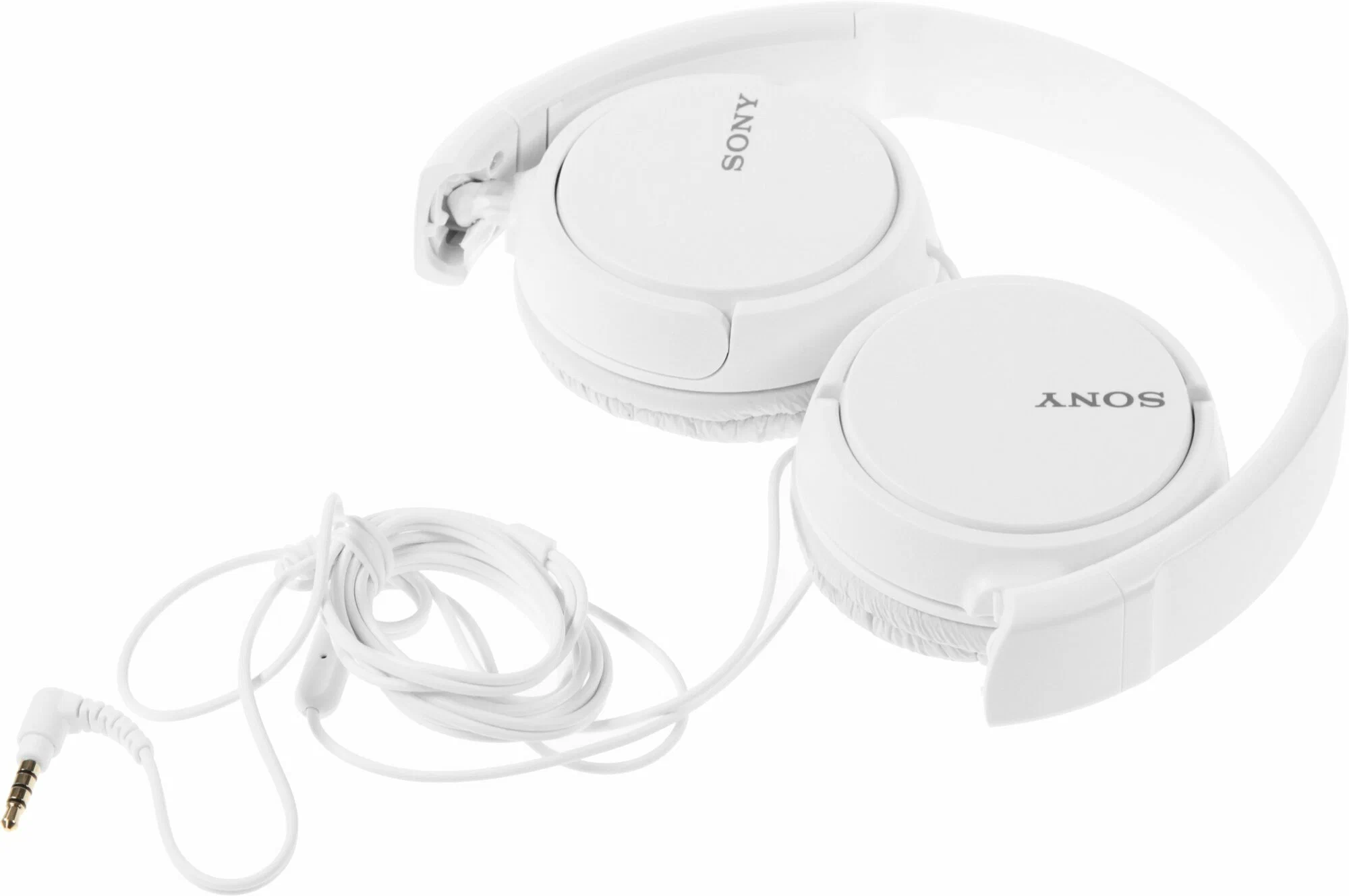 Наушники Sony MDR-ZX110AP (белый)