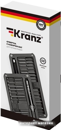 Набор бит Kranz KR-12-4752 (30 предметов)