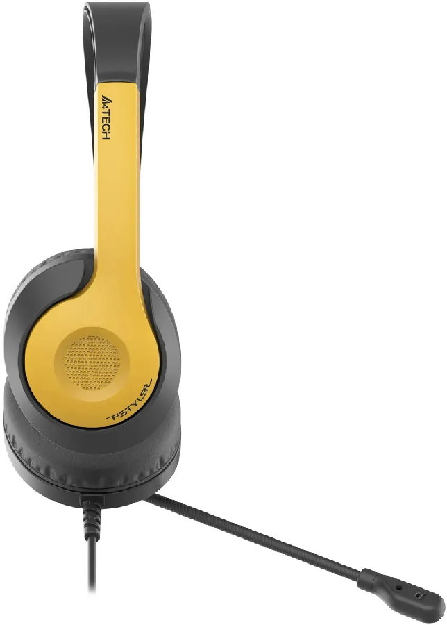 Наушники A4Tech Fstyler FH100U (черный/желтый)
