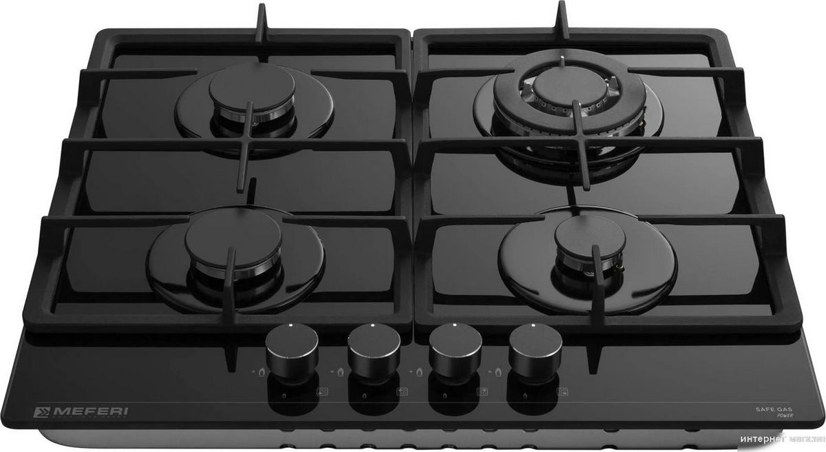 Варочная панель Meferi MGH604BK Glass Power