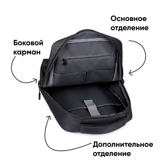 Городской рюкзак Goody Advanced (черный)