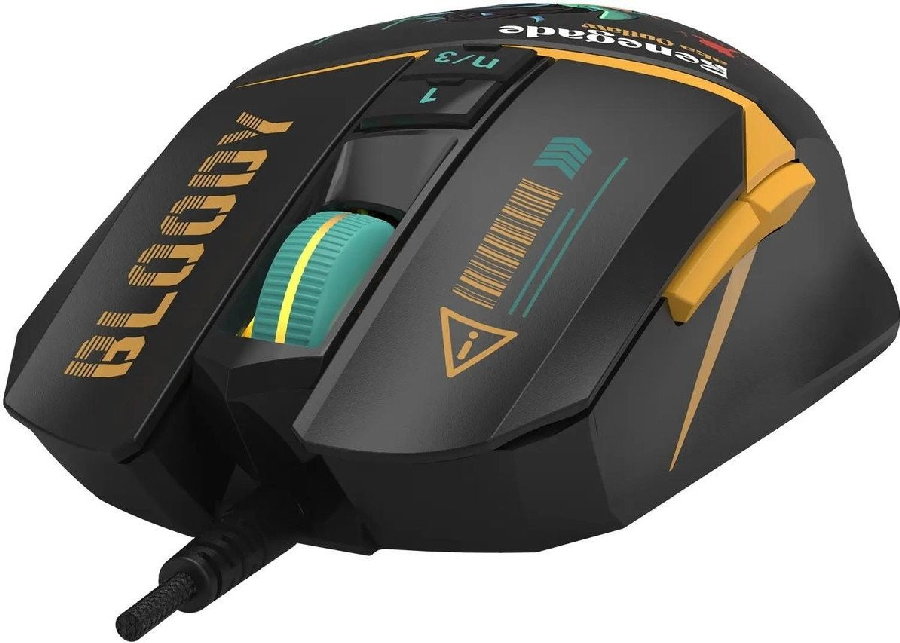 Игровая мышь A4Tech Bloody W63 Max Renegade (черный)