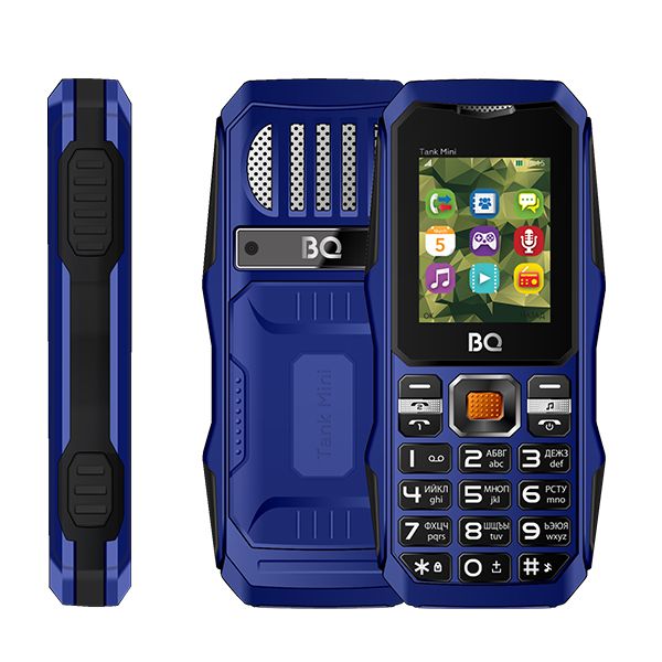 Мобильный телефон BQ-Mobile BQ-1842 Tank mini (синий)