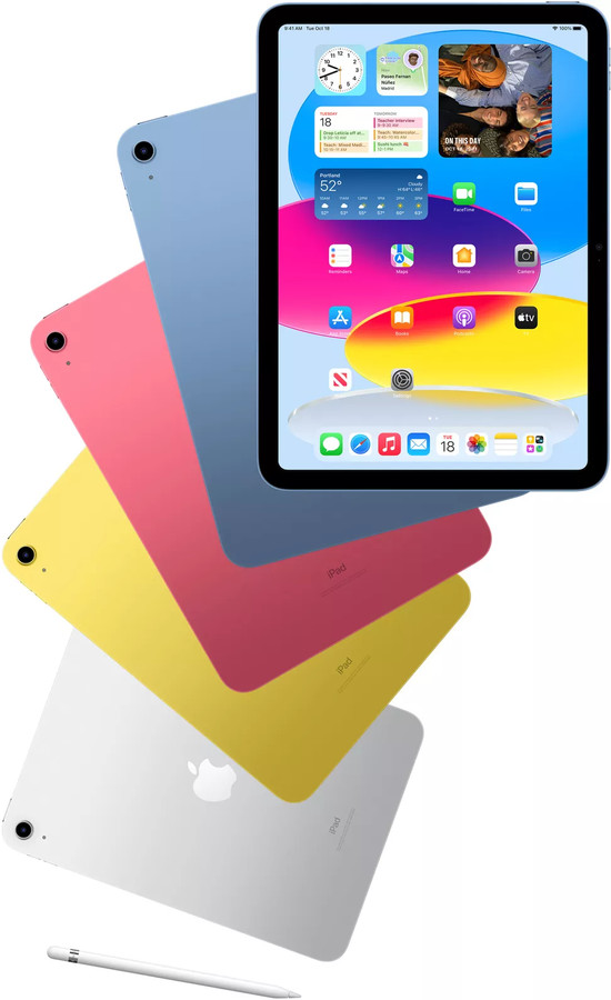 Планшет Apple iPad 10.9" 2022 64GB (серебристый)