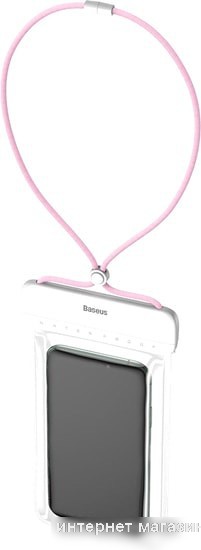 Чехол Baseus Let's go Slip Cover Waterproof Bag (розовый)