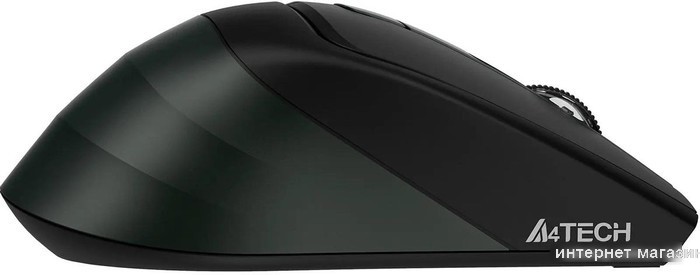 Мышь A4Tech Fstyler FB35S (черный/темно-зеленый)