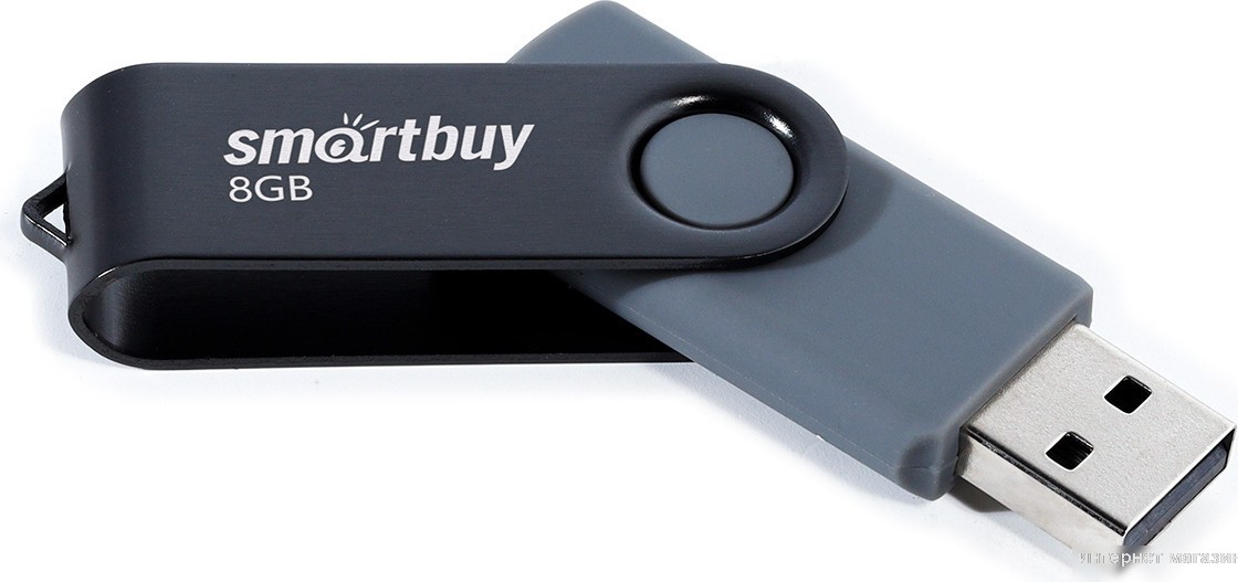 USB Flash SmartBuy Twist 8GB (черный)