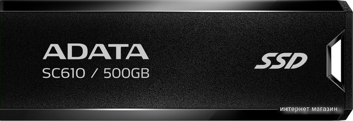 Внешний накопитель ADATA SC610 500GB SC610-500G-CBK/RD