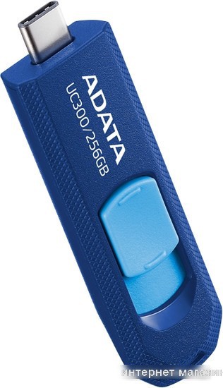 USB Flash ADATA UC300 256GB (синий/голубой)